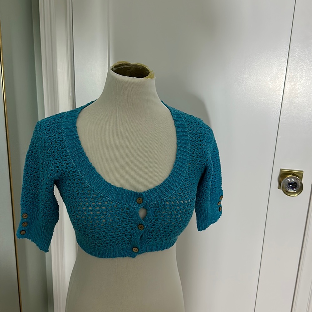 Free People Beach blue coverup